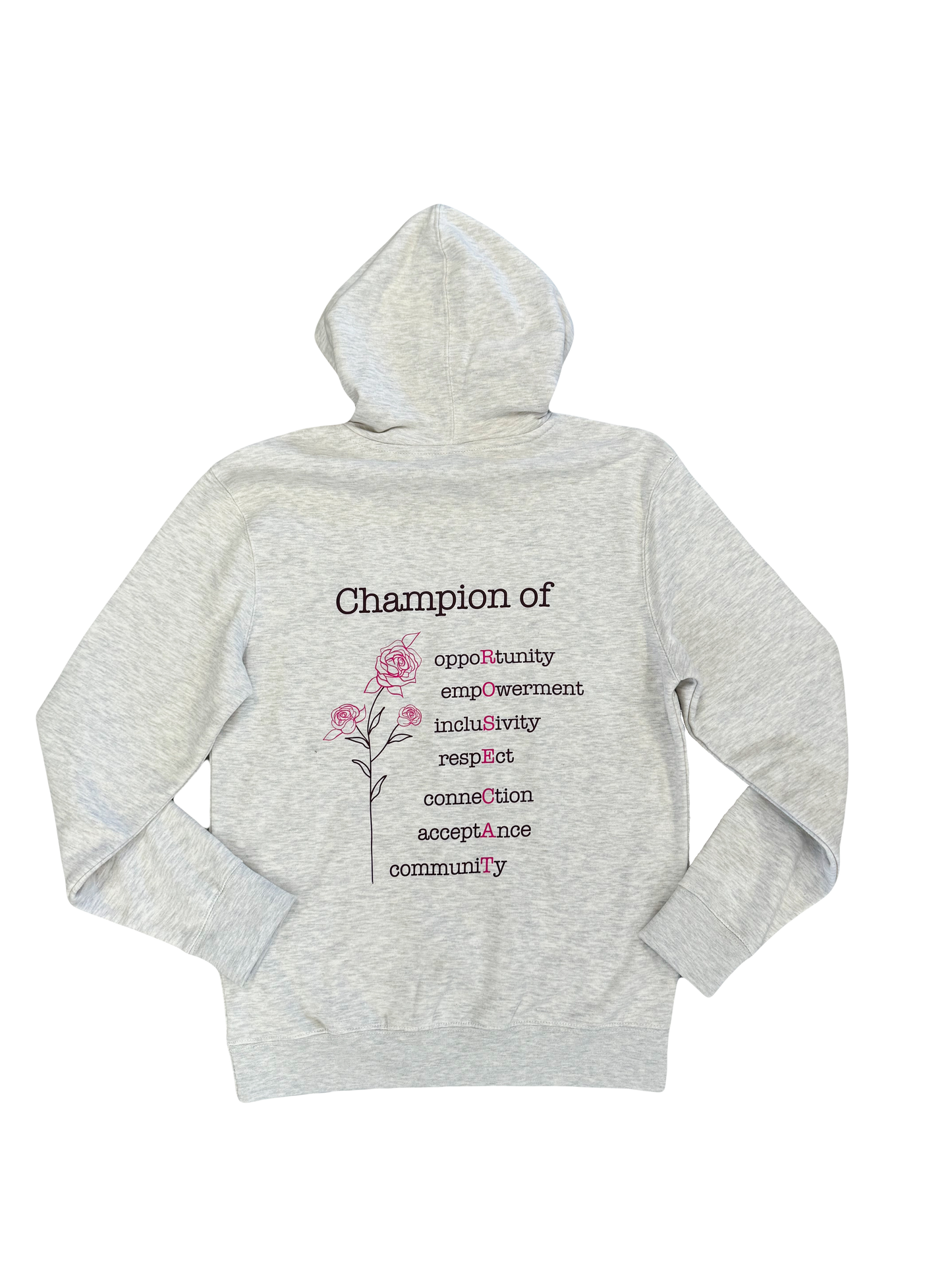 Rose Cat "Champion" Hoodie