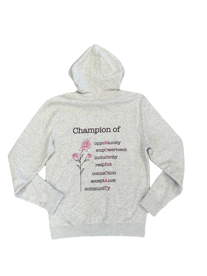 Rose Cat "Champion" Hoodie