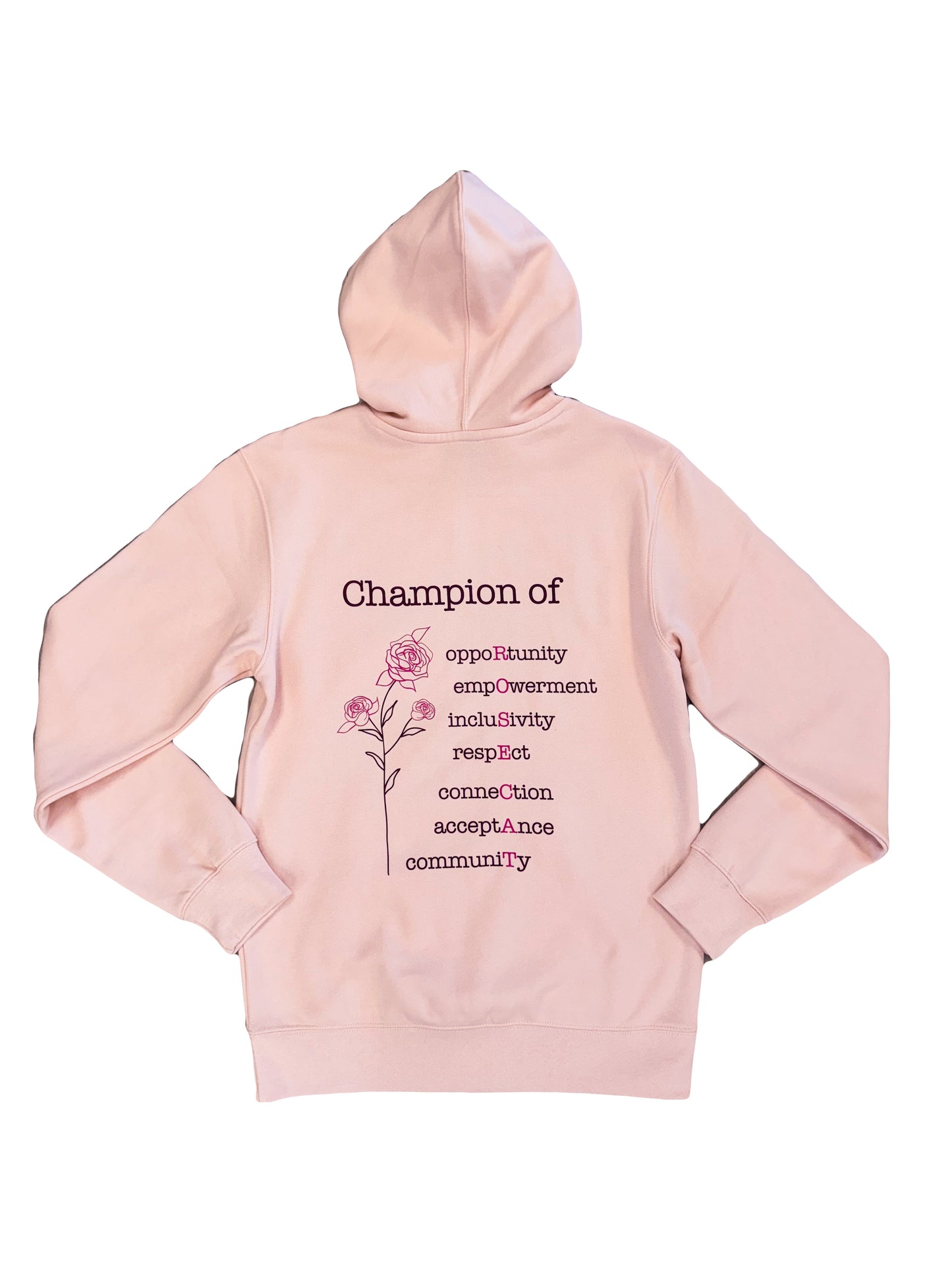 Rose Cat "Champion" Hoodie