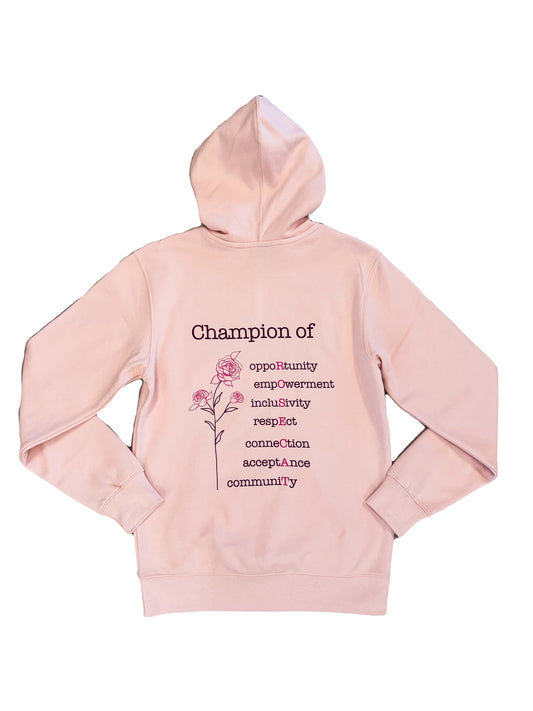 Rose Cat "Champion" Hoodie